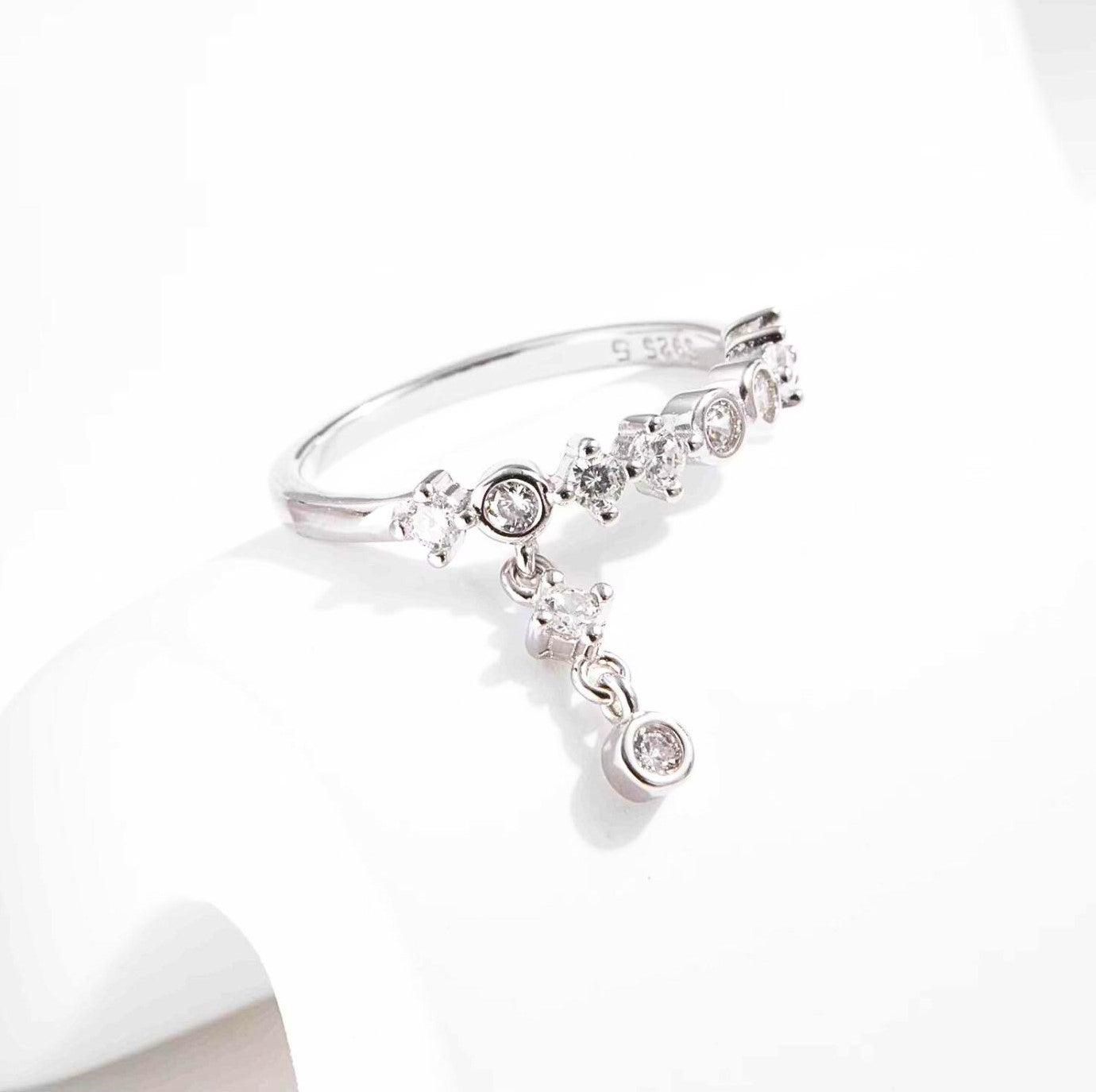 The IceBoyDC Zirconia Drops Ring