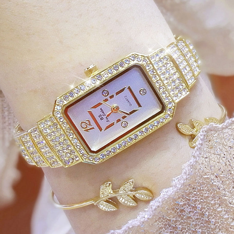 IceBoyDC: Frozen Fire - Women's Iced Out Quartz Watch