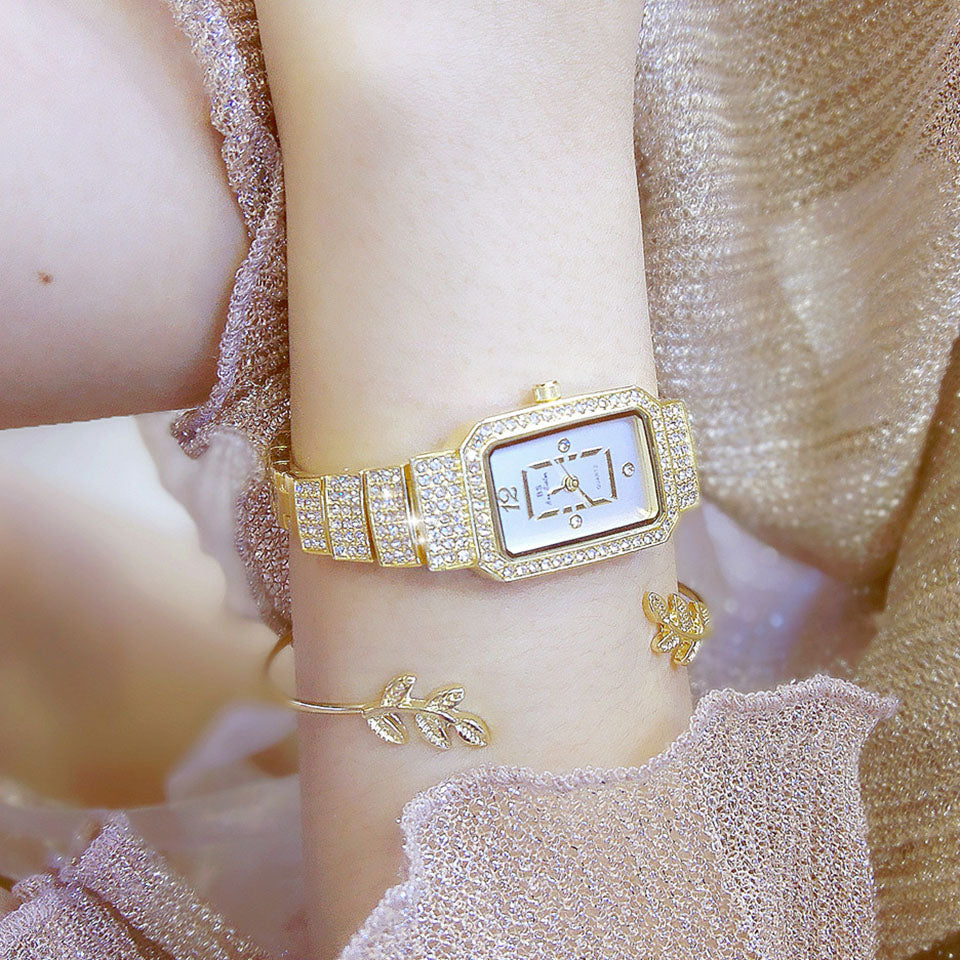 IceBoyDC: Frozen Fire - Women's Iced Out Quartz Watch