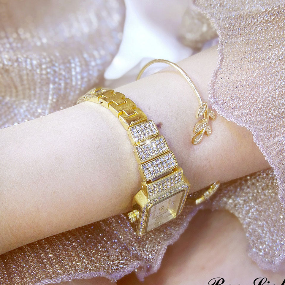 IceBoyDC: Frozen Fire - Women's Iced Out Quartz Watch
