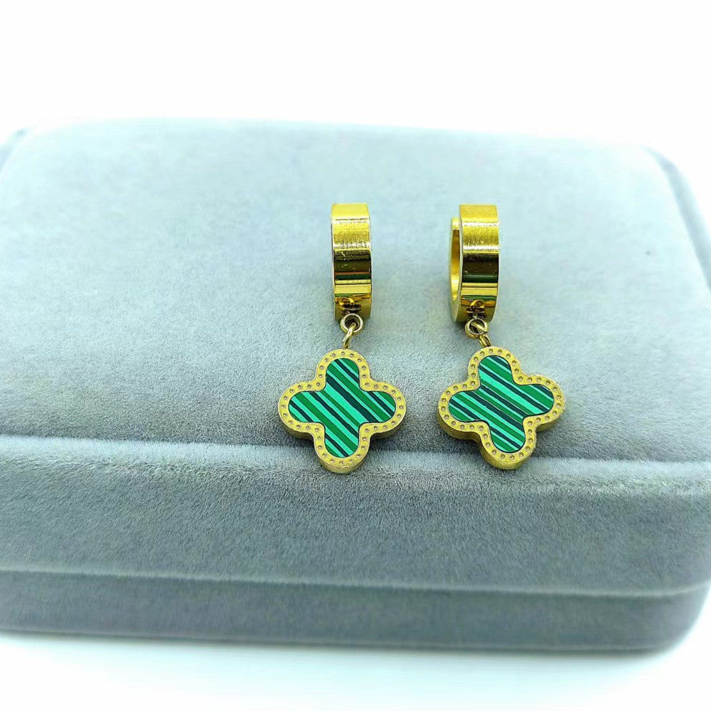Premium Four-leaf Clover Earrings