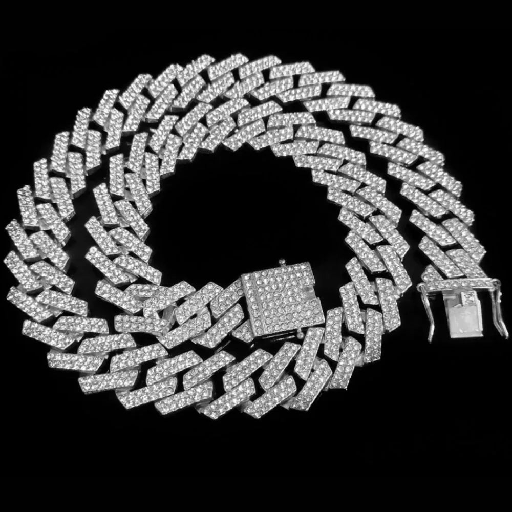 IceBoyDC: The 20mm Iced Drip - Cuban Link Chain Set