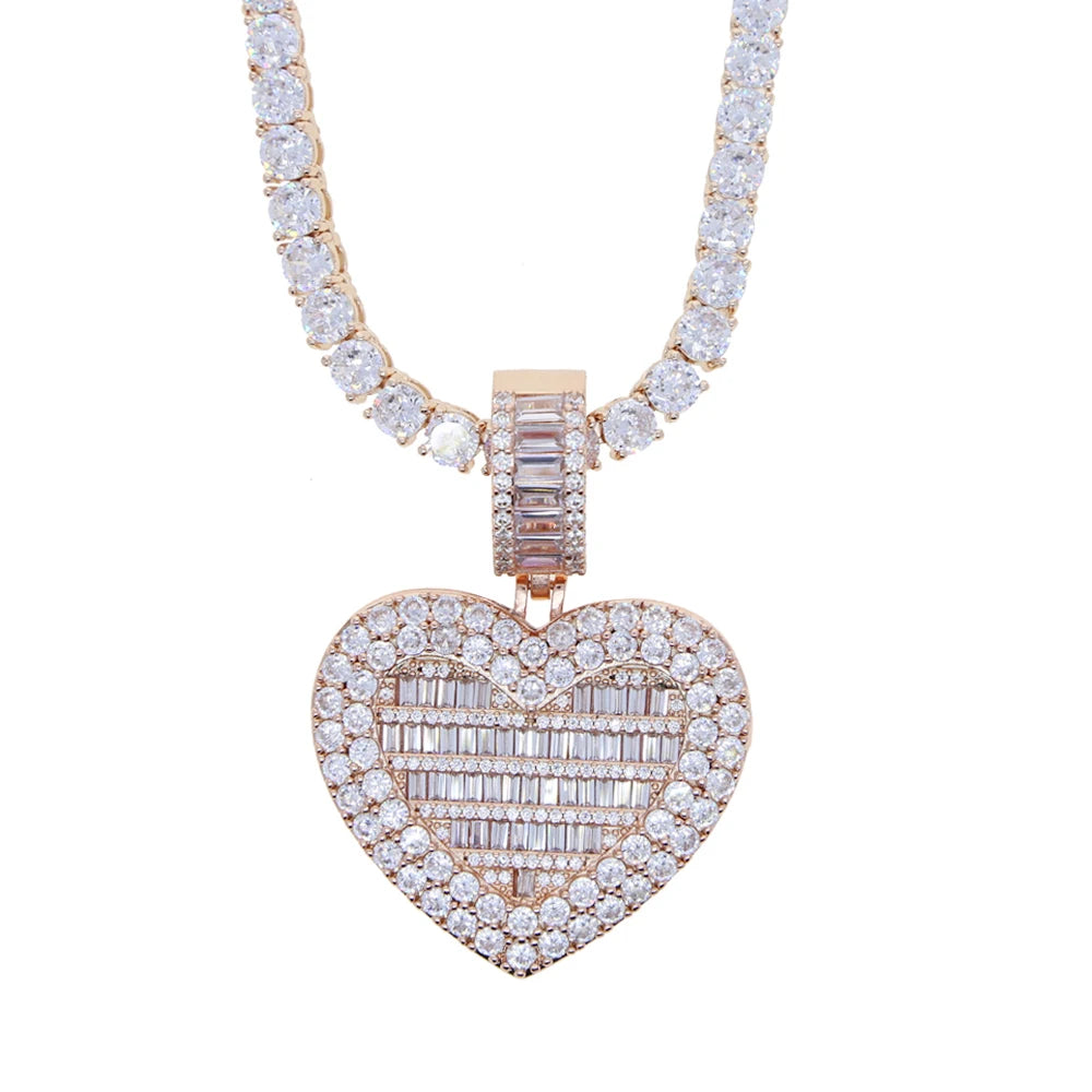 IceBoyDC Sparkling CZ Lock-It Necklace