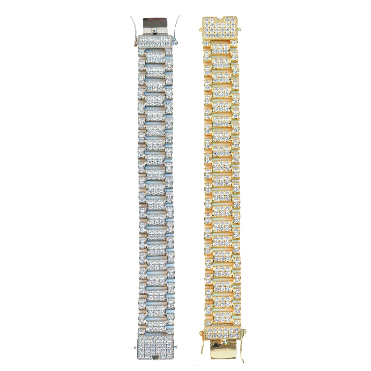 IceBoyDC Unisex CZ Iced Out Link Bracelet