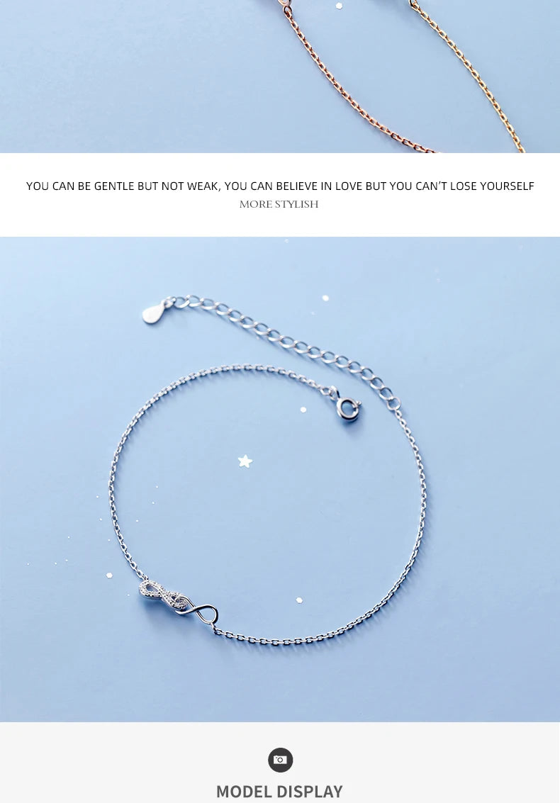 The IceBoyDC CZ Bow Anklet