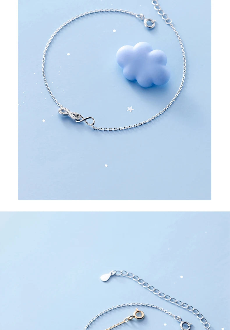 The IceBoyDC CZ Bow Anklet