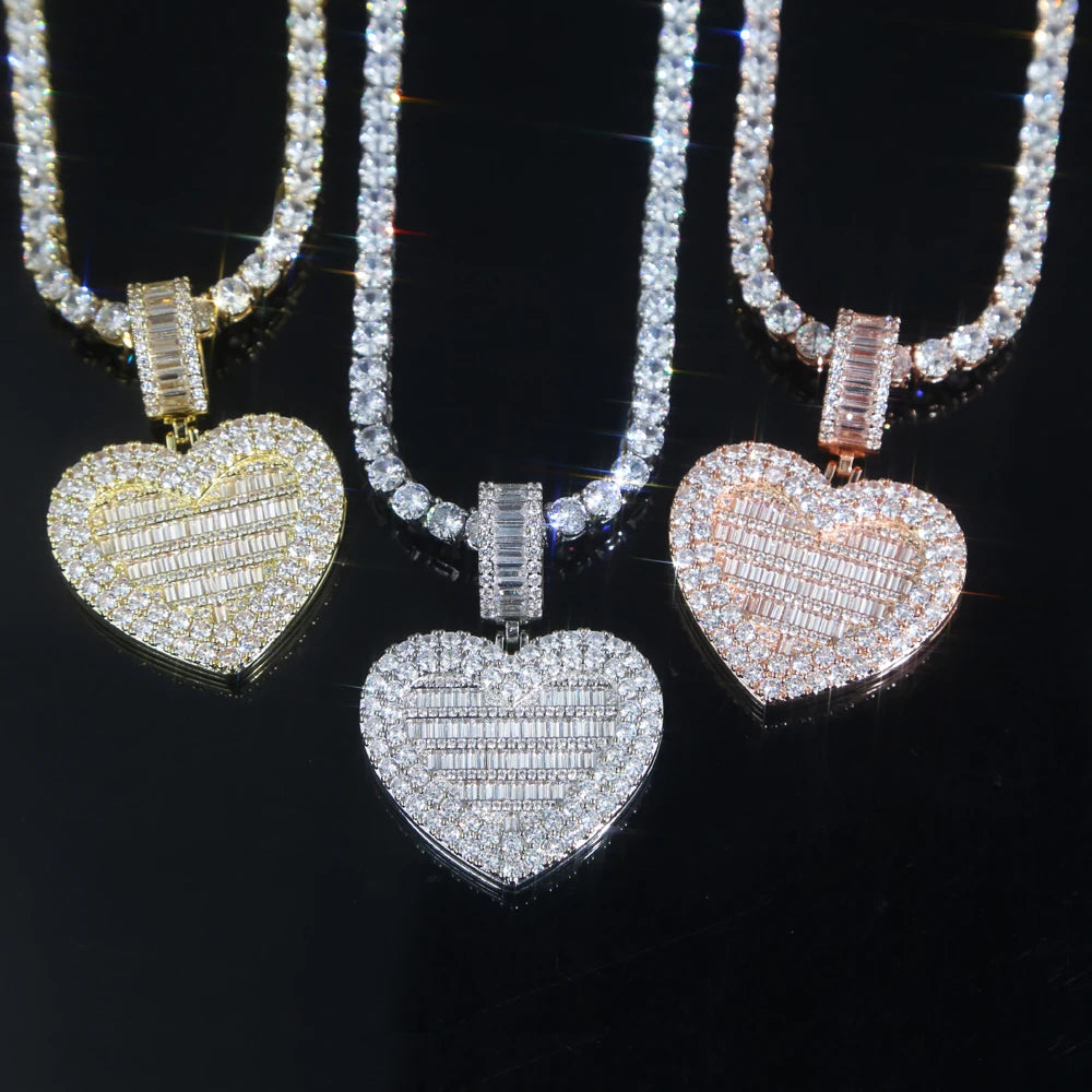 IceBoyDC Sparkling CZ Lock-It Necklace