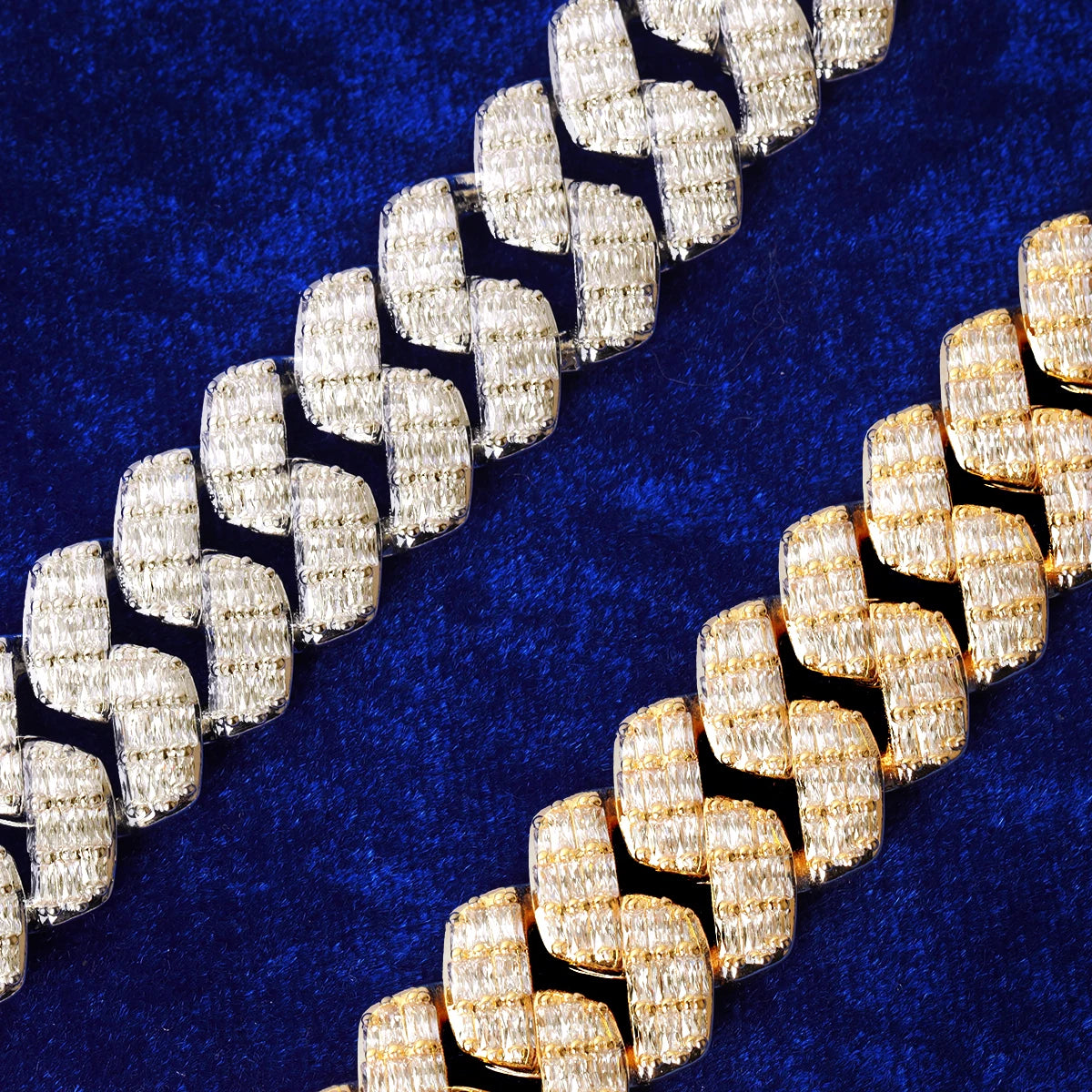 IceBoyDC: ✨ Men's Cuban Link Chain Set (Gold or Silver Plated) Necklace & Bracelet