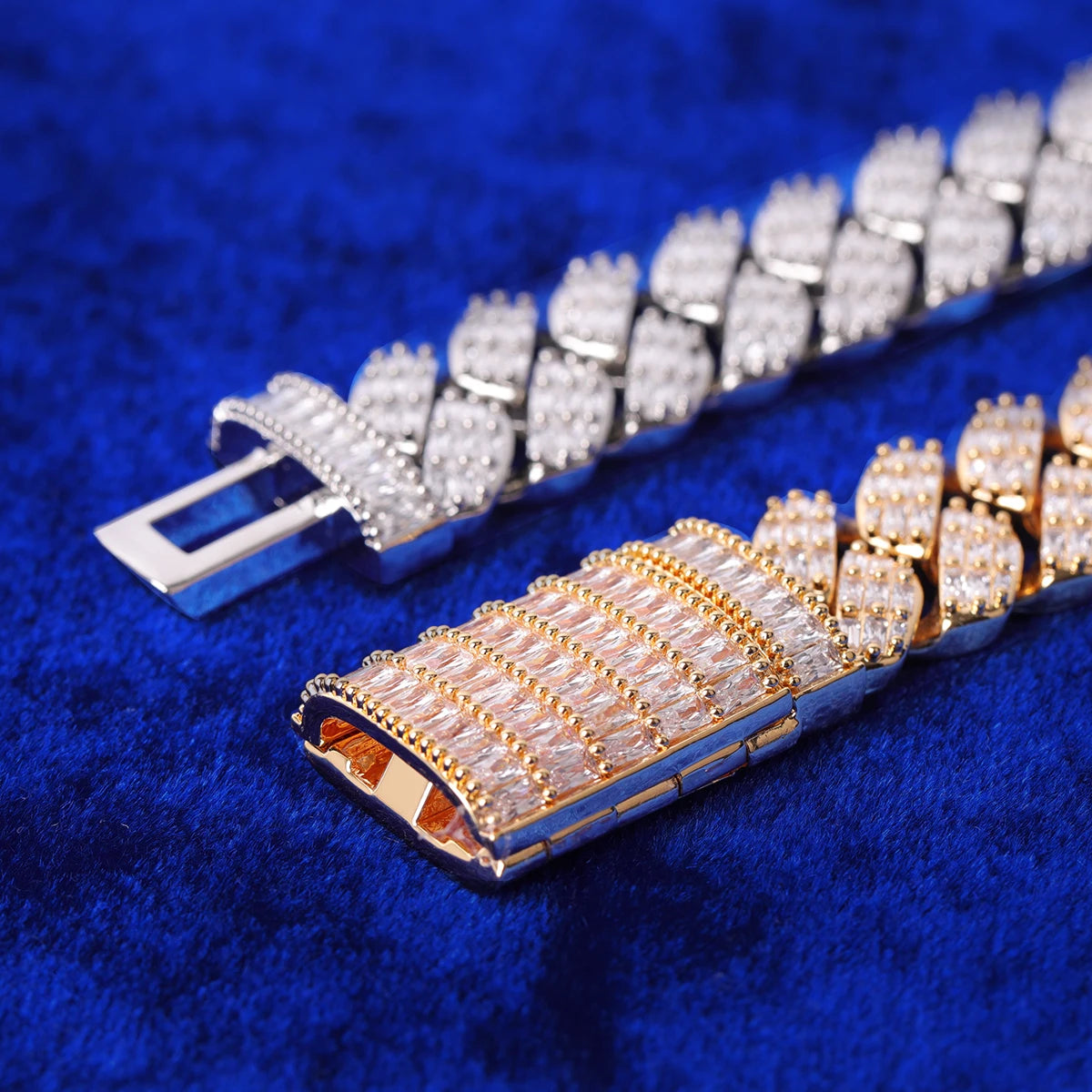 IceBoyDC: ✨ Men's Cuban Link Chain Set (Gold or Silver Plated) Necklace & Bracelet