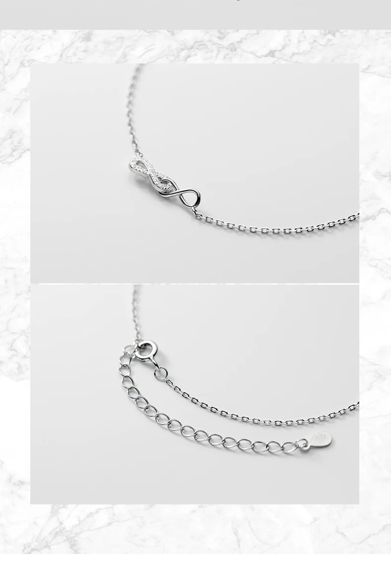 The IceBoyDC CZ Bow Anklet
