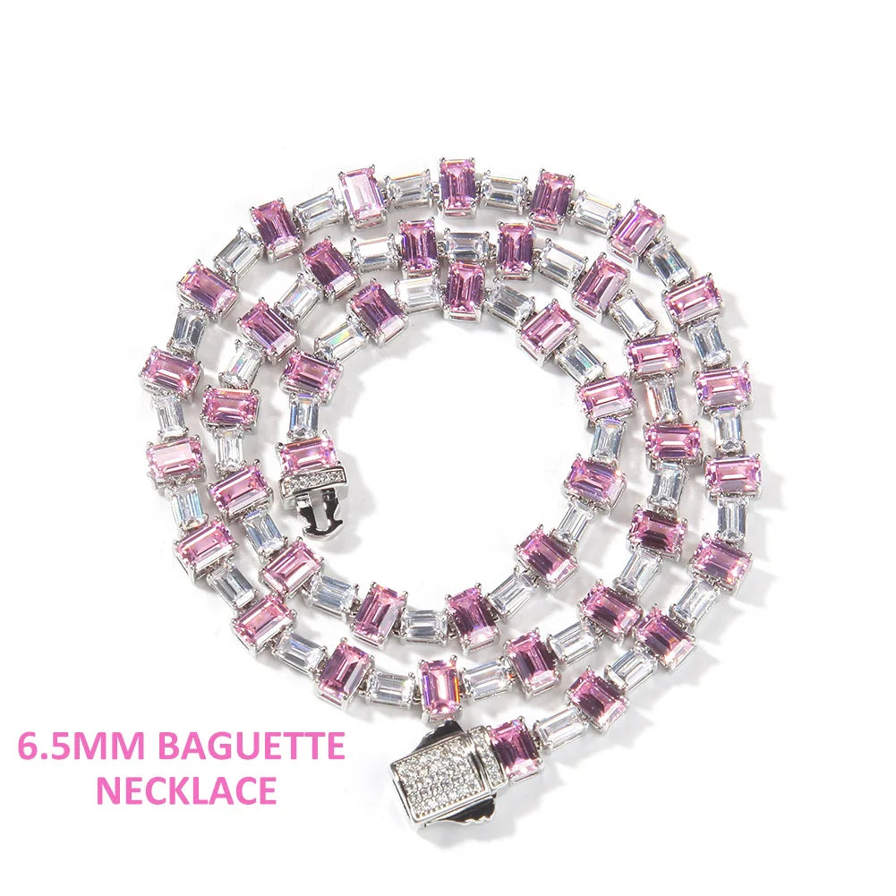 IceBoyDC Personalized Necklace | Pink Heart Chain