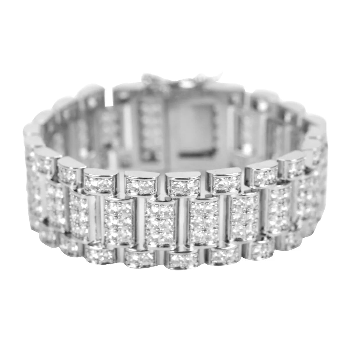IceBoyDC Unisex CZ Iced Out Link Bracelet