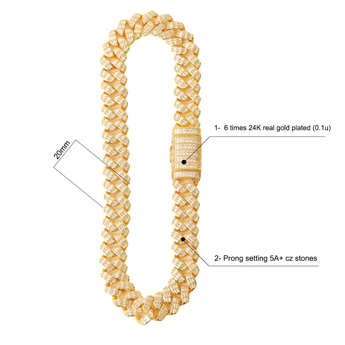 IceBoyDC: ✨ Men's Cuban Link Chain Set (Gold or Silver Plated) Necklace & Bracelet