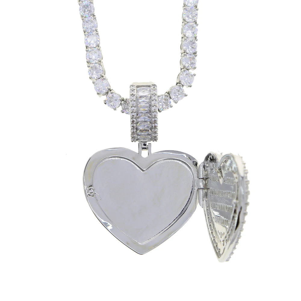 IceBoyDC Sparkling CZ Lock-It Necklace