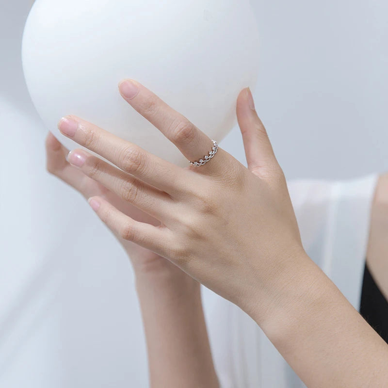 The IceBoyDC Small Crown Minimalist Ring