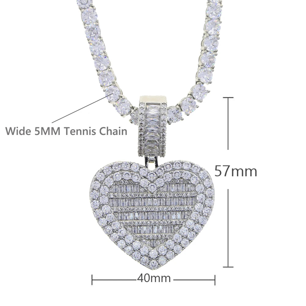 IceBoyDC Sparkling CZ Lock-It Necklace