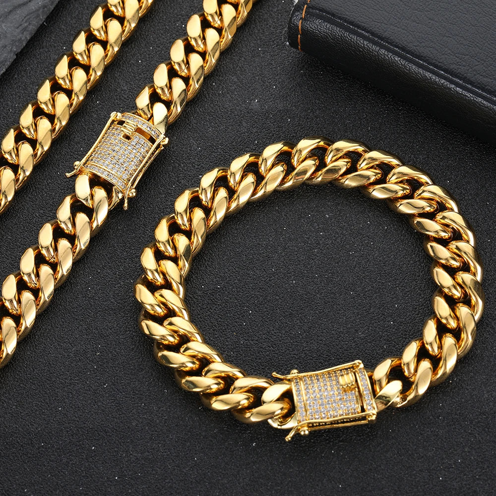 IceBoyDC Cuban Clutch Link (w/Iced Clasp)