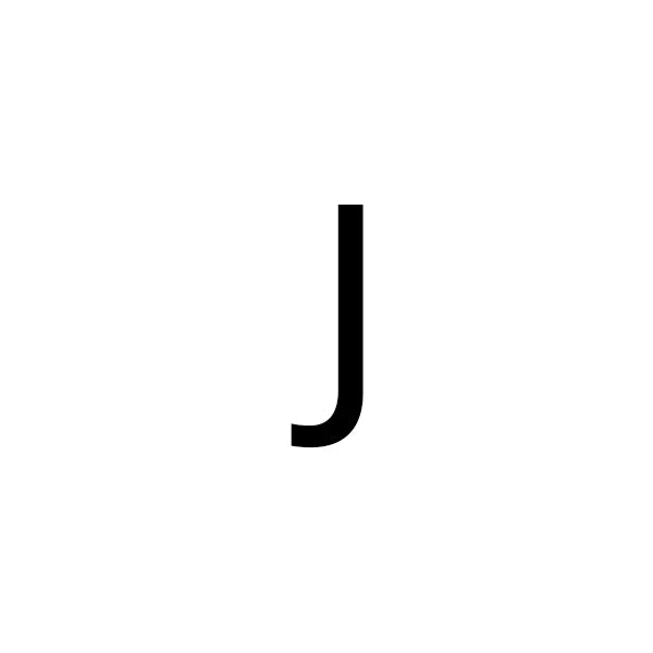 The IceBoyDC Simple Zirconia Letter Ring