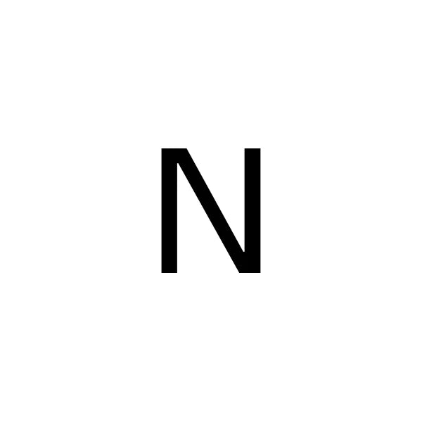 The IceBoyDC Simple Zirconia Letter Ring