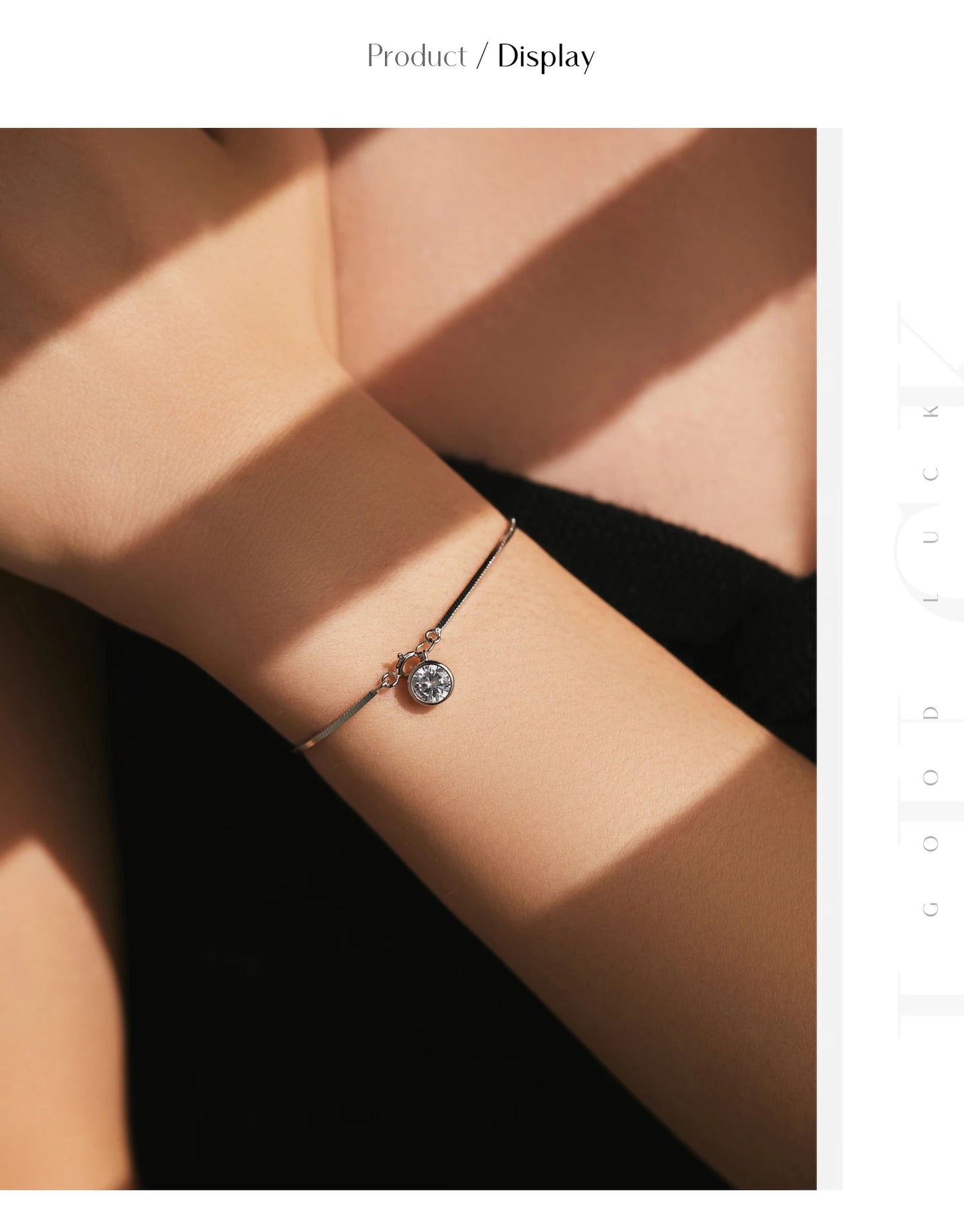 The IceBoyDC 925 Dainty Snake Bracelet w/ Dangling CZ
