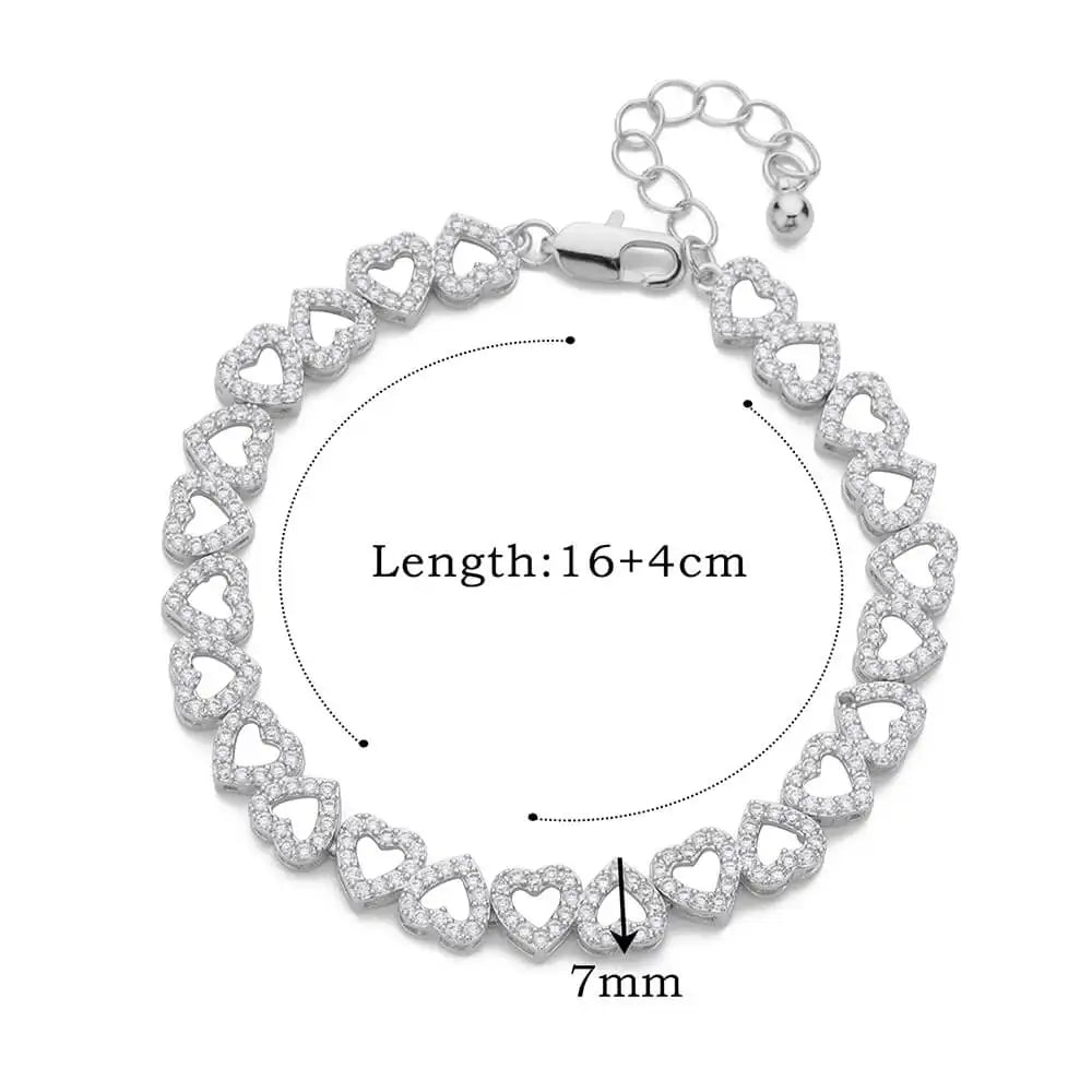 The IceBoyDC Dainty Heart Anklet/Bracelet