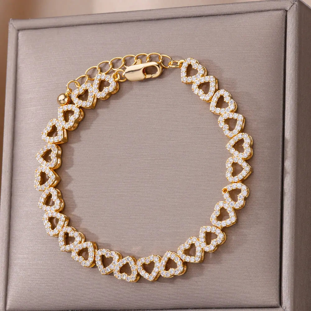 The IceBoyDC Dainty Heart Anklet/Bracelet