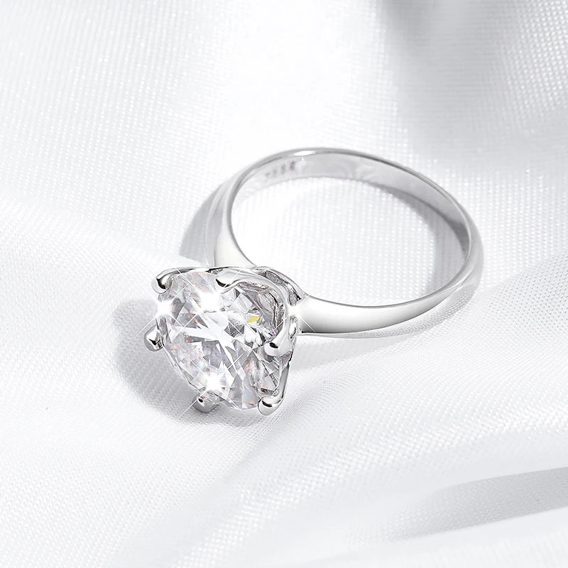 IceBoyDC: Forever Vows - 1-5CT Moissanite Engagement Ring (Sterling Silver)