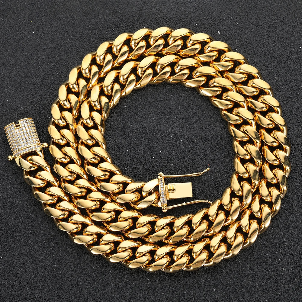 IceBoyDC Cuban Clutch Link (w/Iced Clasp)