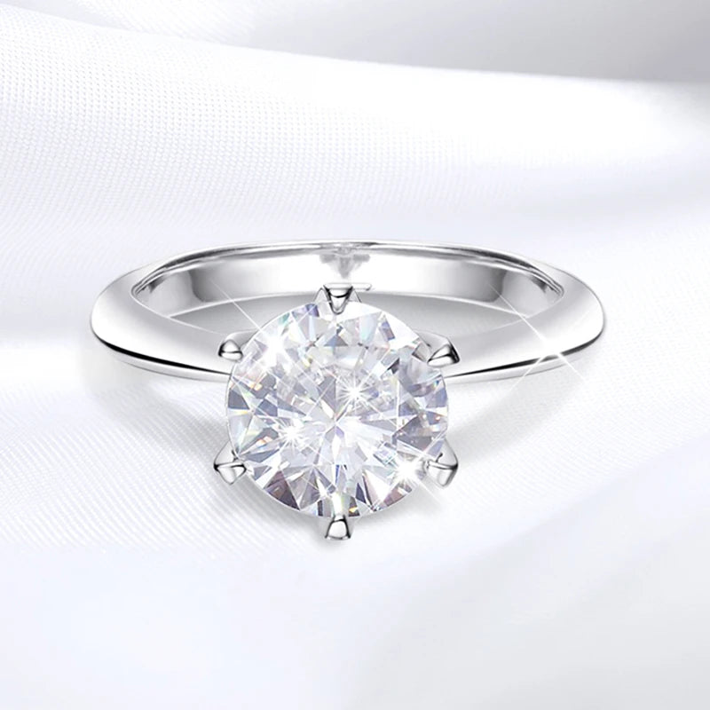 IceBoyDC: Forever Vows - 1-5CT Moissanite Engagement Ring (Sterling Silver)