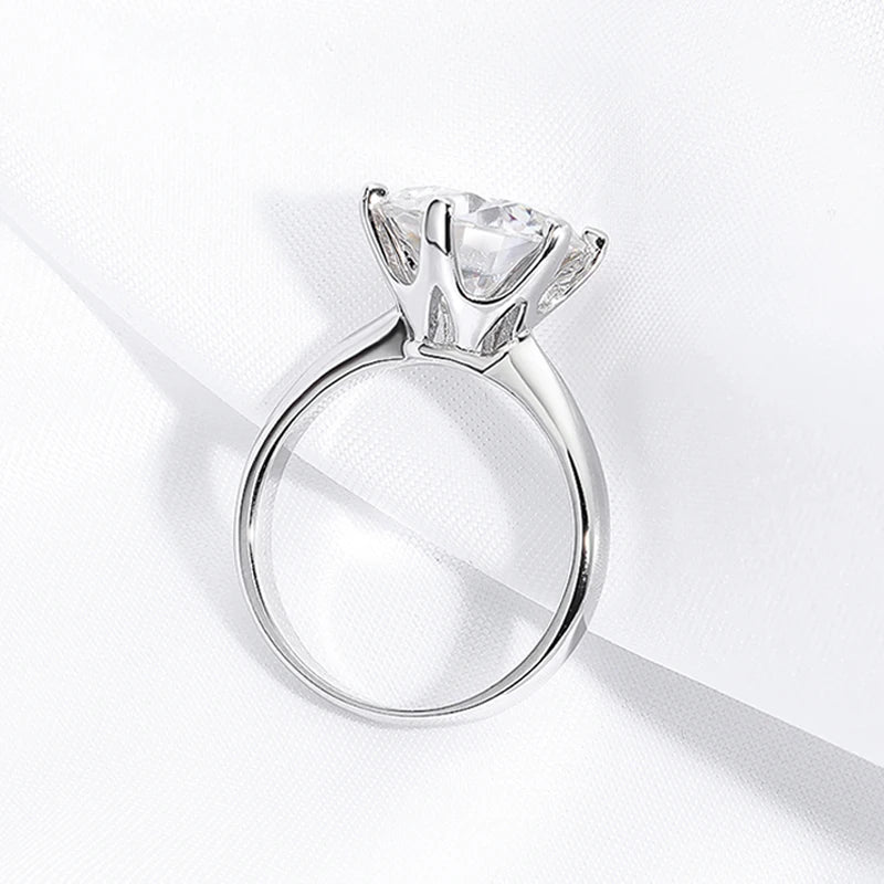 IceBoyDC: Forever Vows - 1-5CT Moissanite Engagement Ring (Sterling Silver)