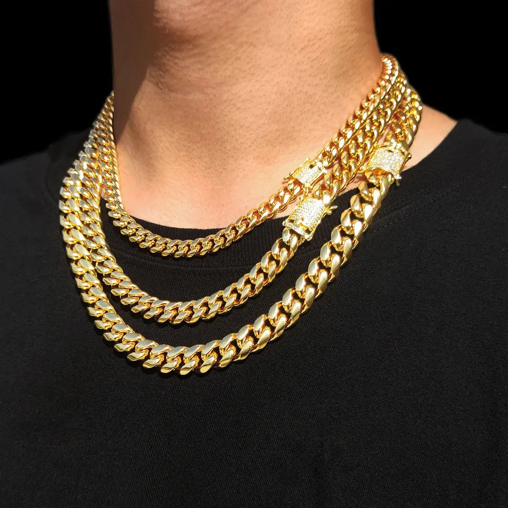 IceBoyDC Cuban Clutch Link (w/Iced Clasp)