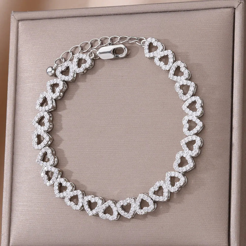 The IceBoyDC Dainty Heart Anklet/Bracelet