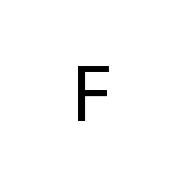 The IceBoyDC Simple Zirconia Letter Ring