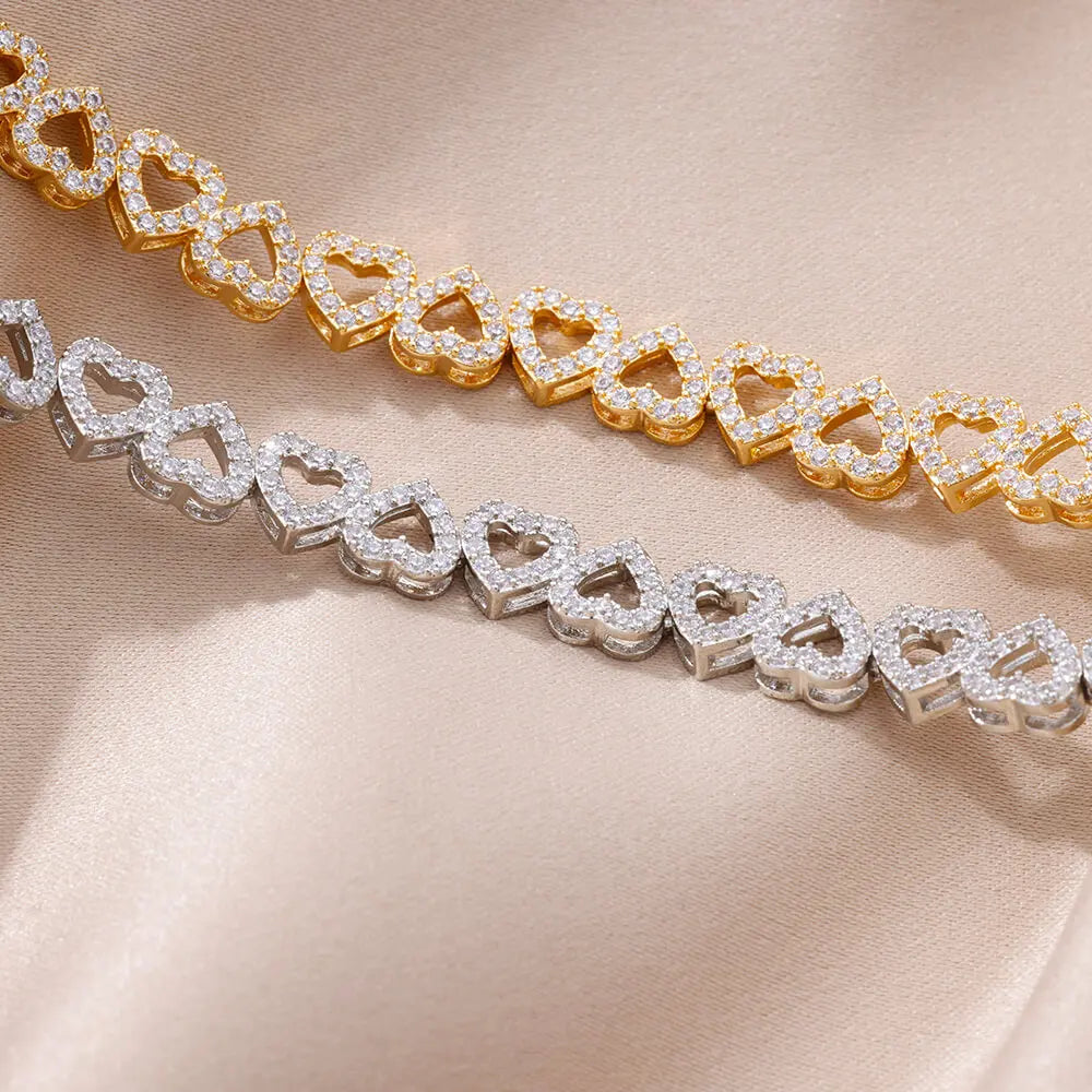 The IceBoyDC Dainty Heart Anklet/Bracelet