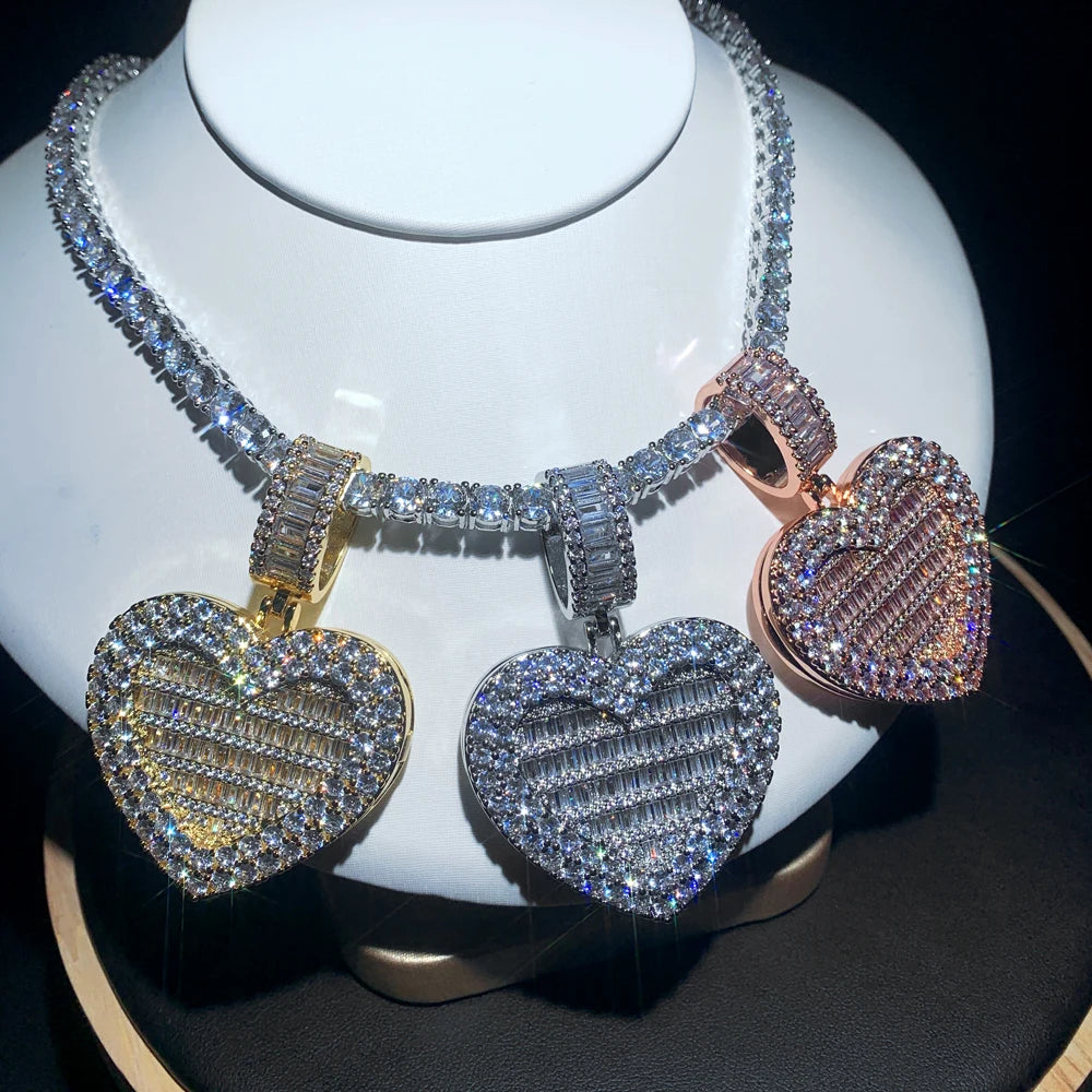 IceBoyDC Sparkling CZ Lock-It Necklace