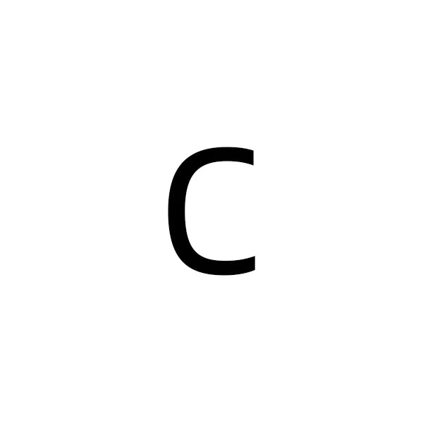 The IceBoyDC Simple Zirconia Letter Ring
