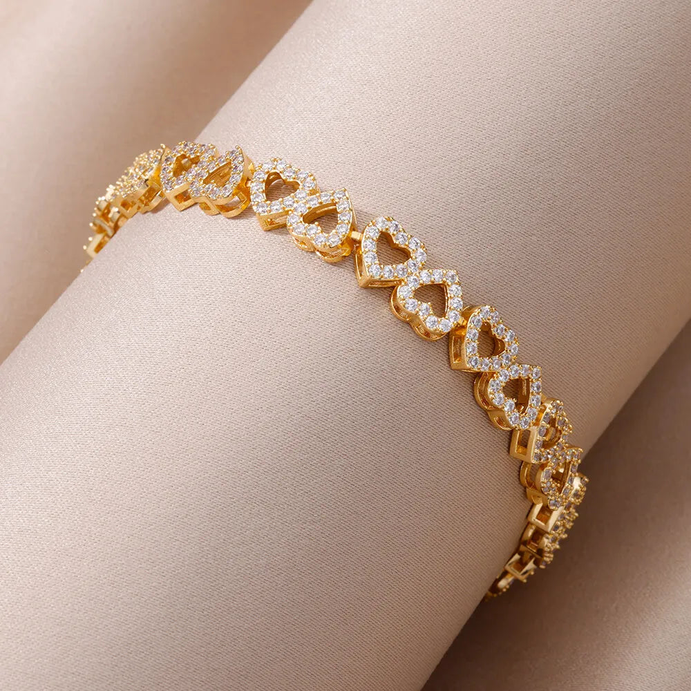 The IceBoyDC Dainty Heart Anklet/Bracelet