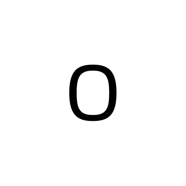 The IceBoyDC Simple Zirconia Letter Ring
