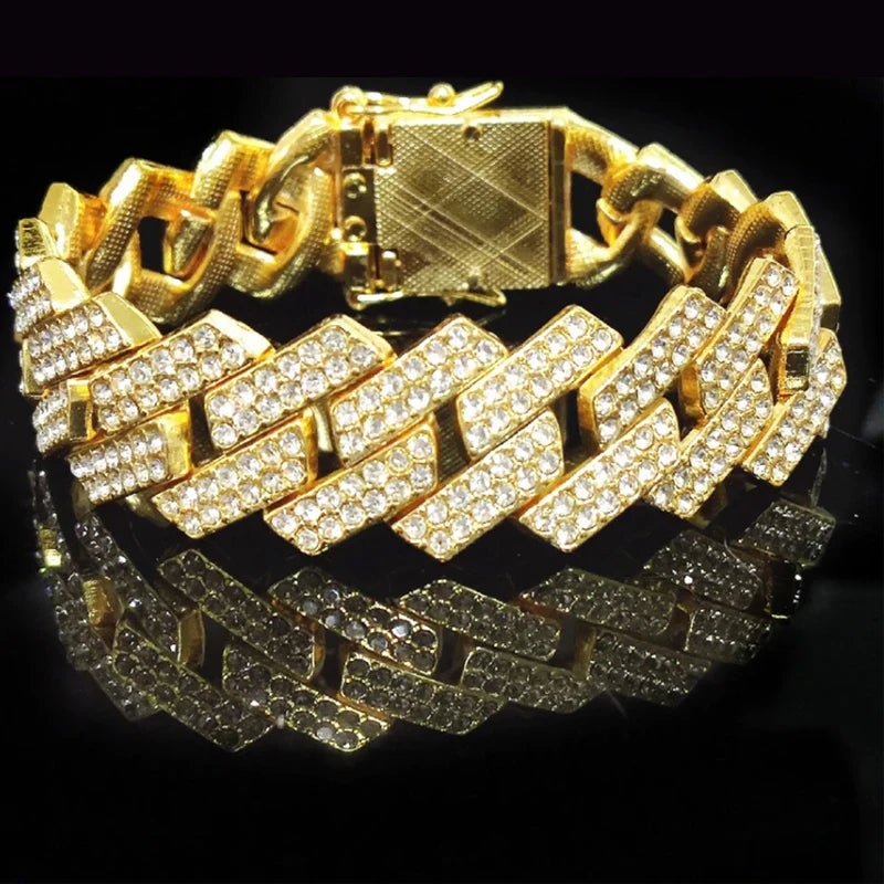 IceBoyDC: The 20mm Iced Drip - Cuban Link Chain Set