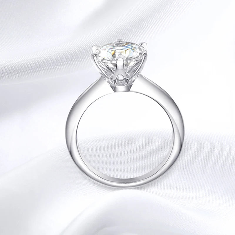 IceBoyDC: Forever Vows - 1-5CT Moissanite Engagement Ring (Sterling Silver)