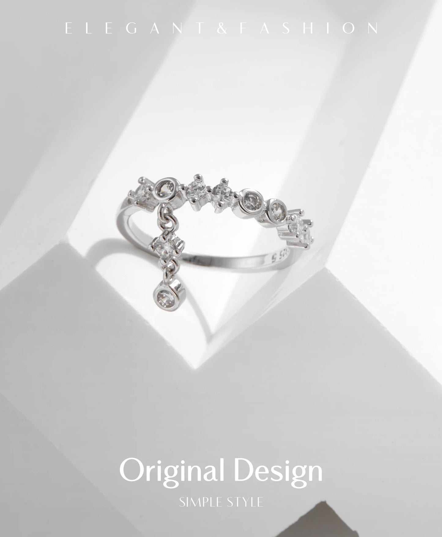 The IceBoyDC Zirconia Drops Ring