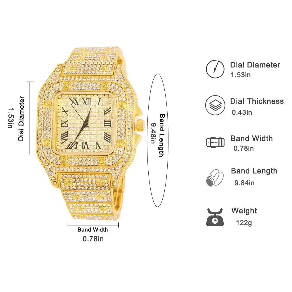 IceBoyDC: The 20mm Iced Drip - Cuban Link Chain Set