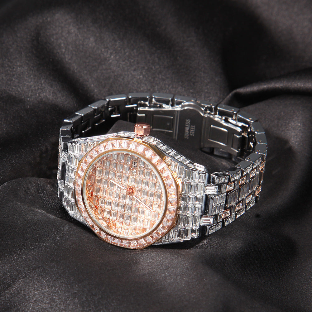 IceBoyDC Men's Classic Quartz Watch - Round Dial (Rose, Gold, Silver)
