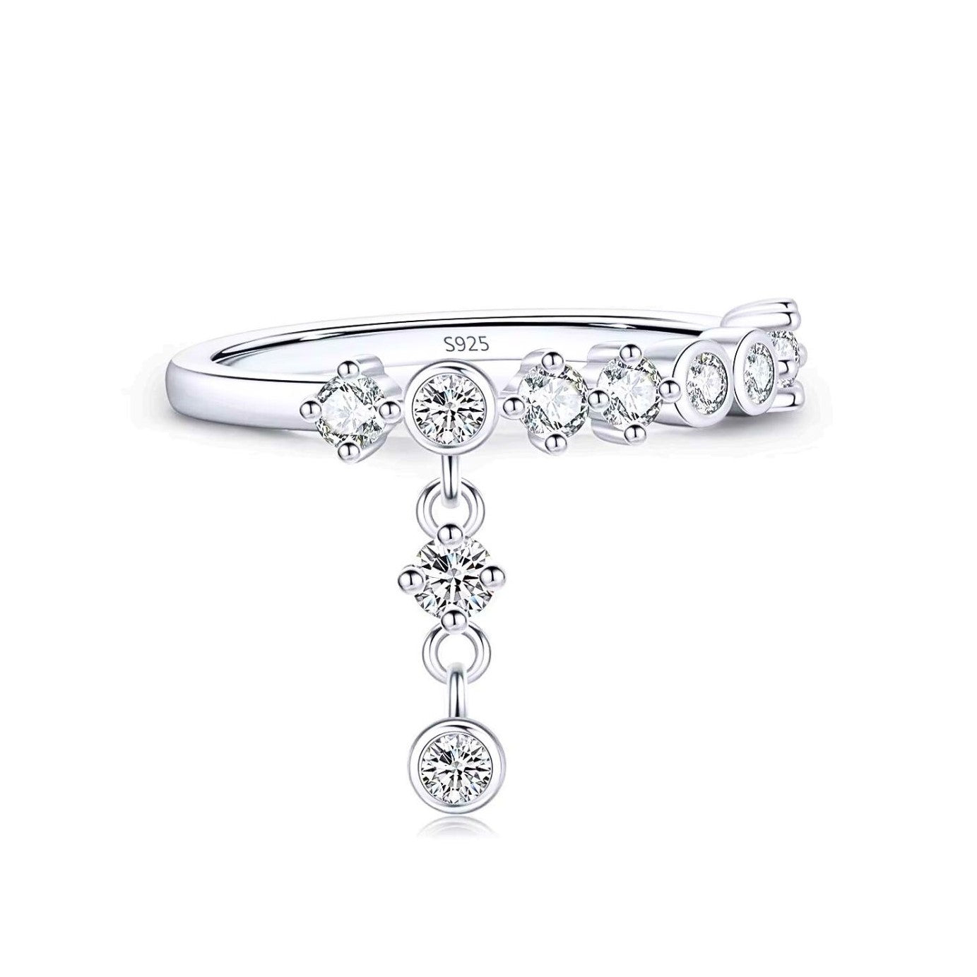The IceBoyDC Zirconia Drops Ring