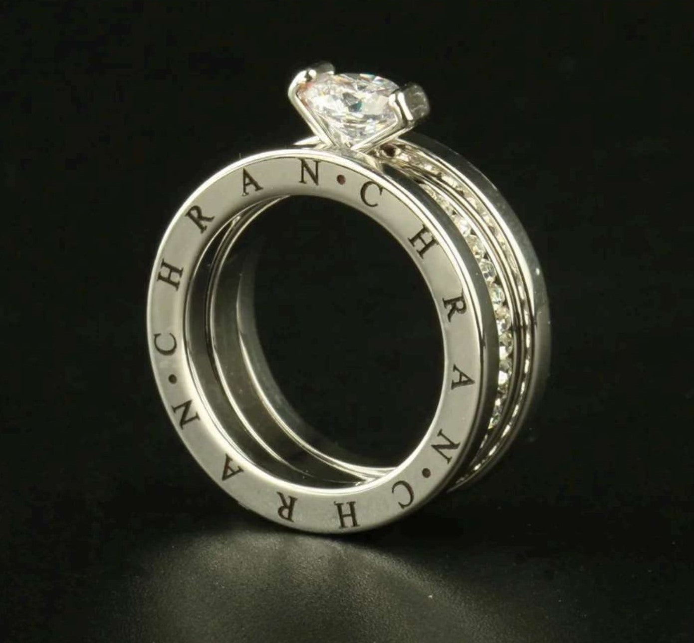 IceBoyDC: Timeless Elegance Austrian CZ Engagement Ring