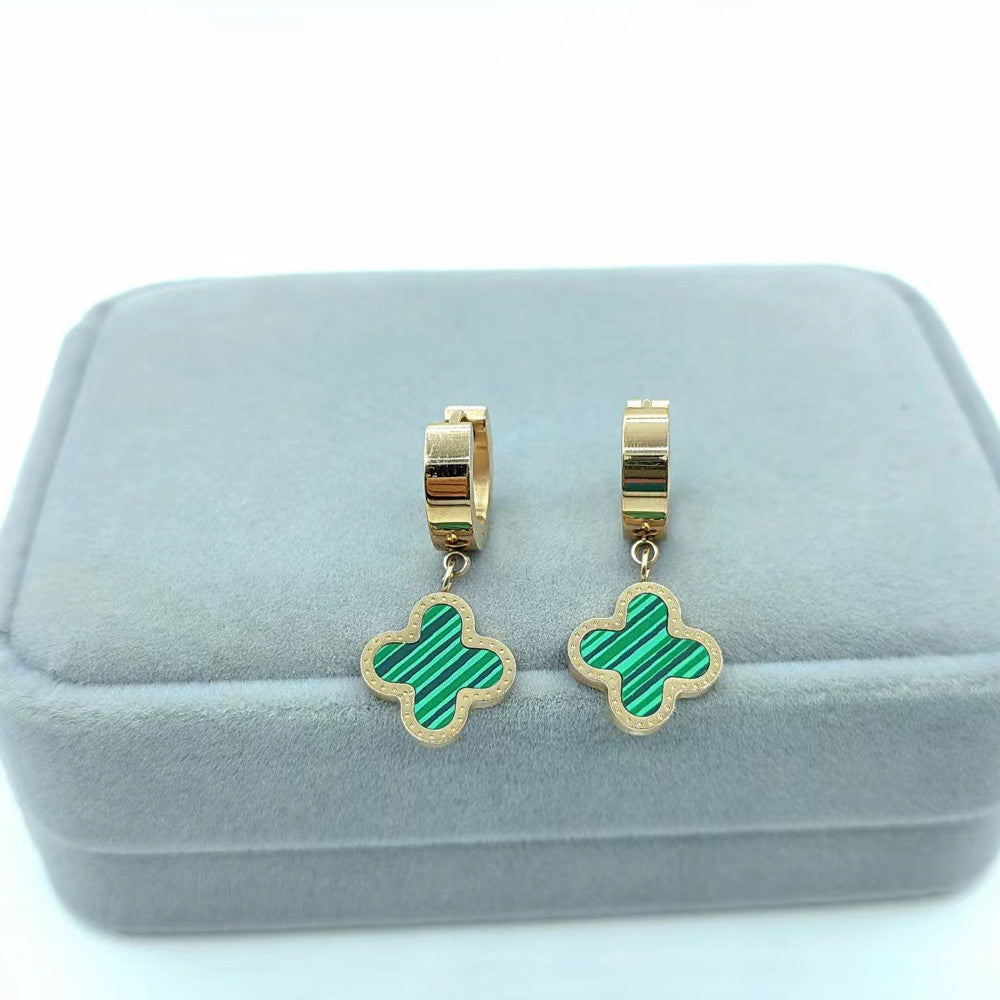 Premium Four-leaf Clover Earrings