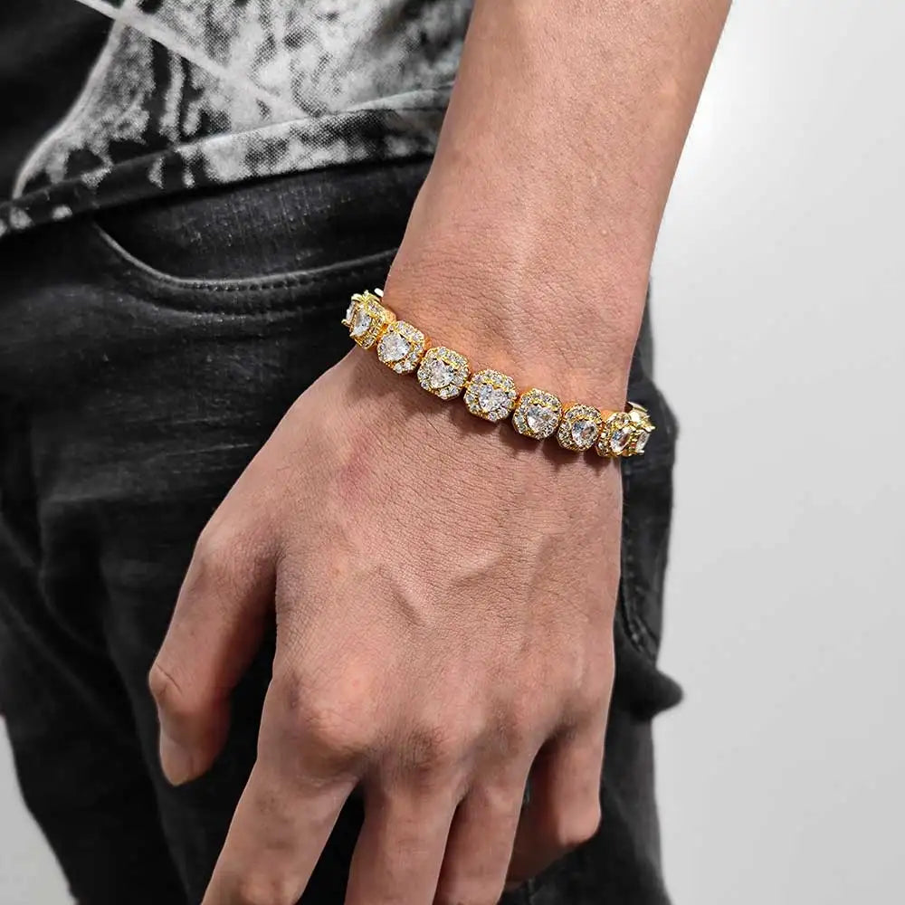 The IceBoyDC Glacier Heart Tennis Bracelet