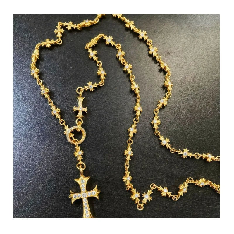 Rebel's Faith™ Gold Cross Necklace