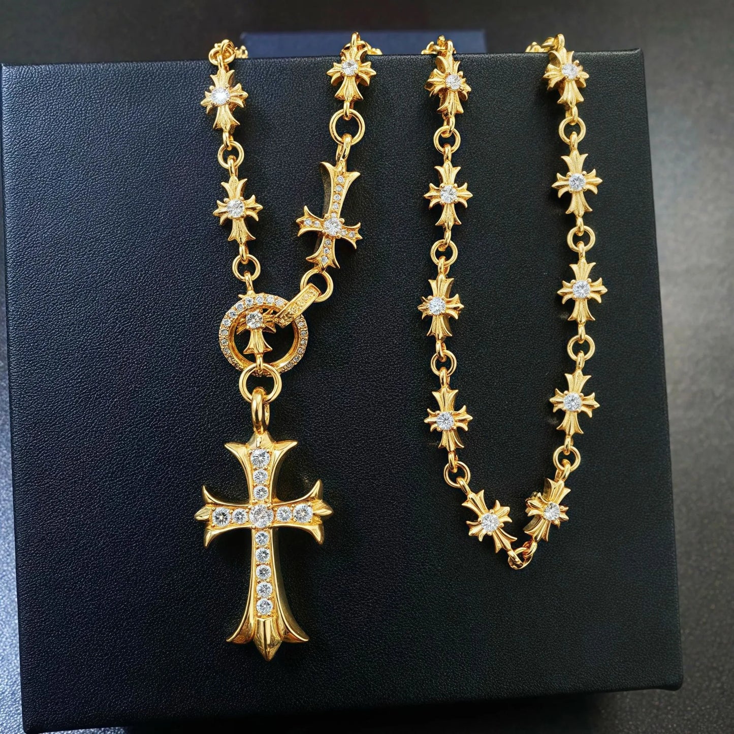 Rebel's Faith™ Gold Cross Necklace