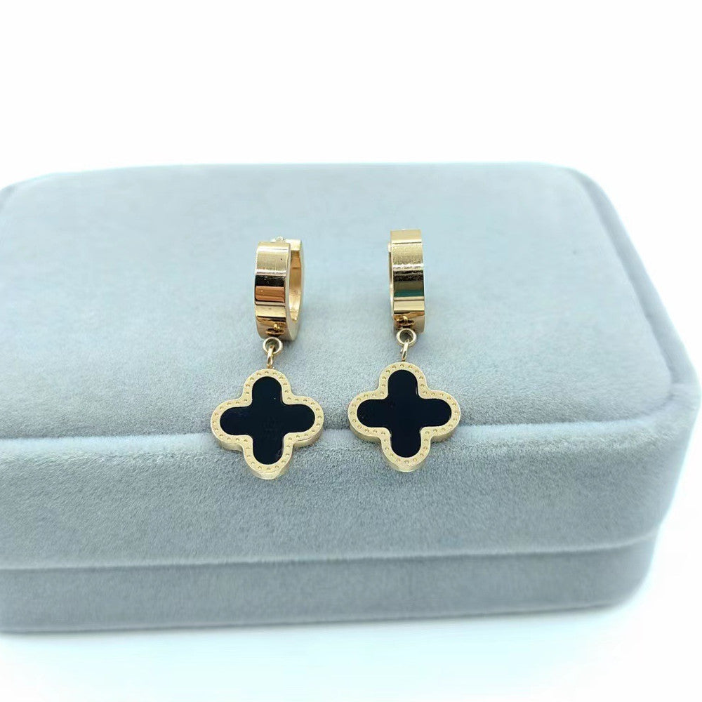 Premium Four-leaf Clover Earrings